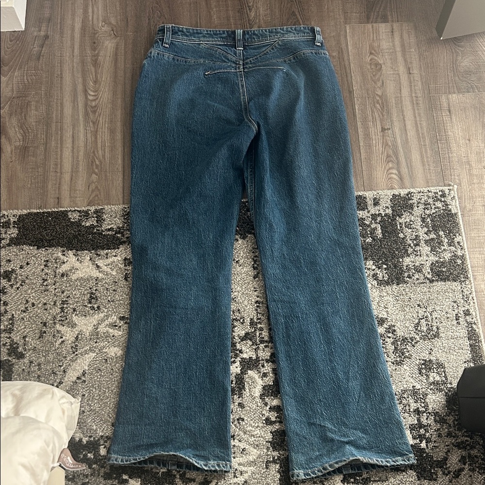 FP Dark Blue Flare Jeans